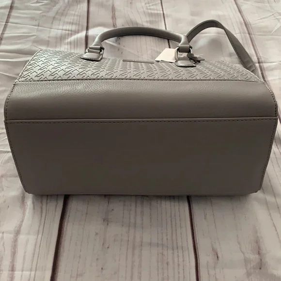 NWT Nine West "You and Me" Gray Handbag/Shoulder Bag - Picture 4 of 14